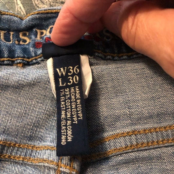 EUC US Polo Assn, Mens Jeans 36/30 - Picture 5 of 8